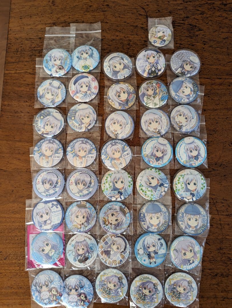 ご注文はうさぎですか？チノ缶バッジ41個入り ブラインド缶バッジ】9個セット ご注文はうさぎですか チノ ココア