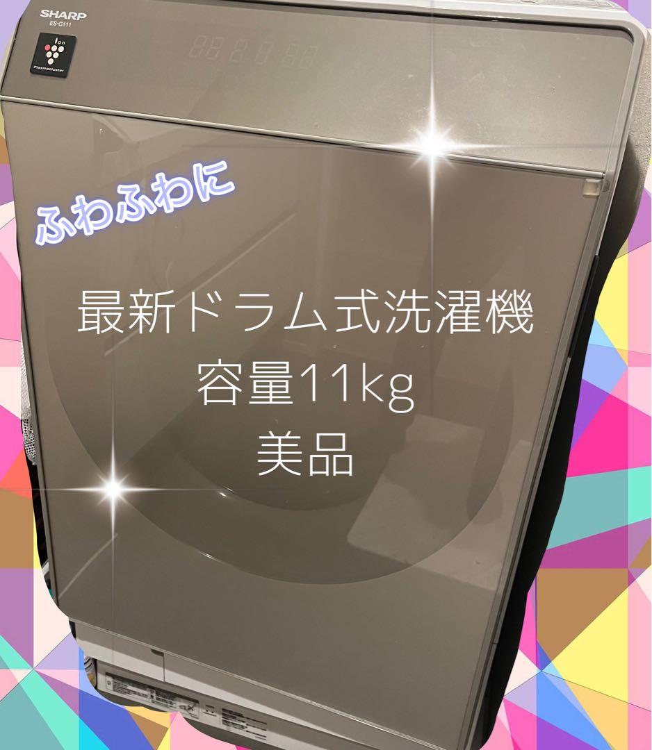 専用　SHARP ドラム式洗濯機 ES-G111-NL