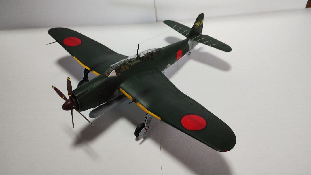 プラモデル完成機　1/48　艦上攻撃機「流星改」 1/48 ハセガワ 日本海軍 愛知 B7A2 艦上攻撃機 流星改 - プロモデラー