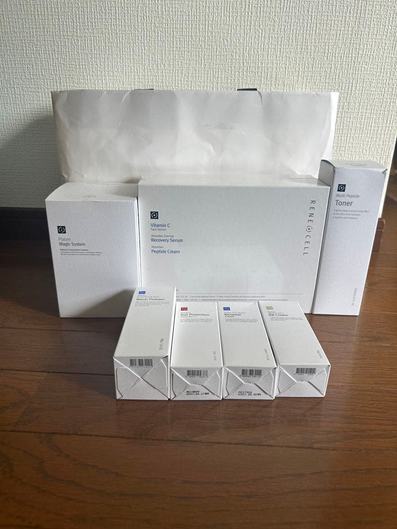 値下げ　新品未使用　ルネセル Rene Cell 化粧品 7点セット