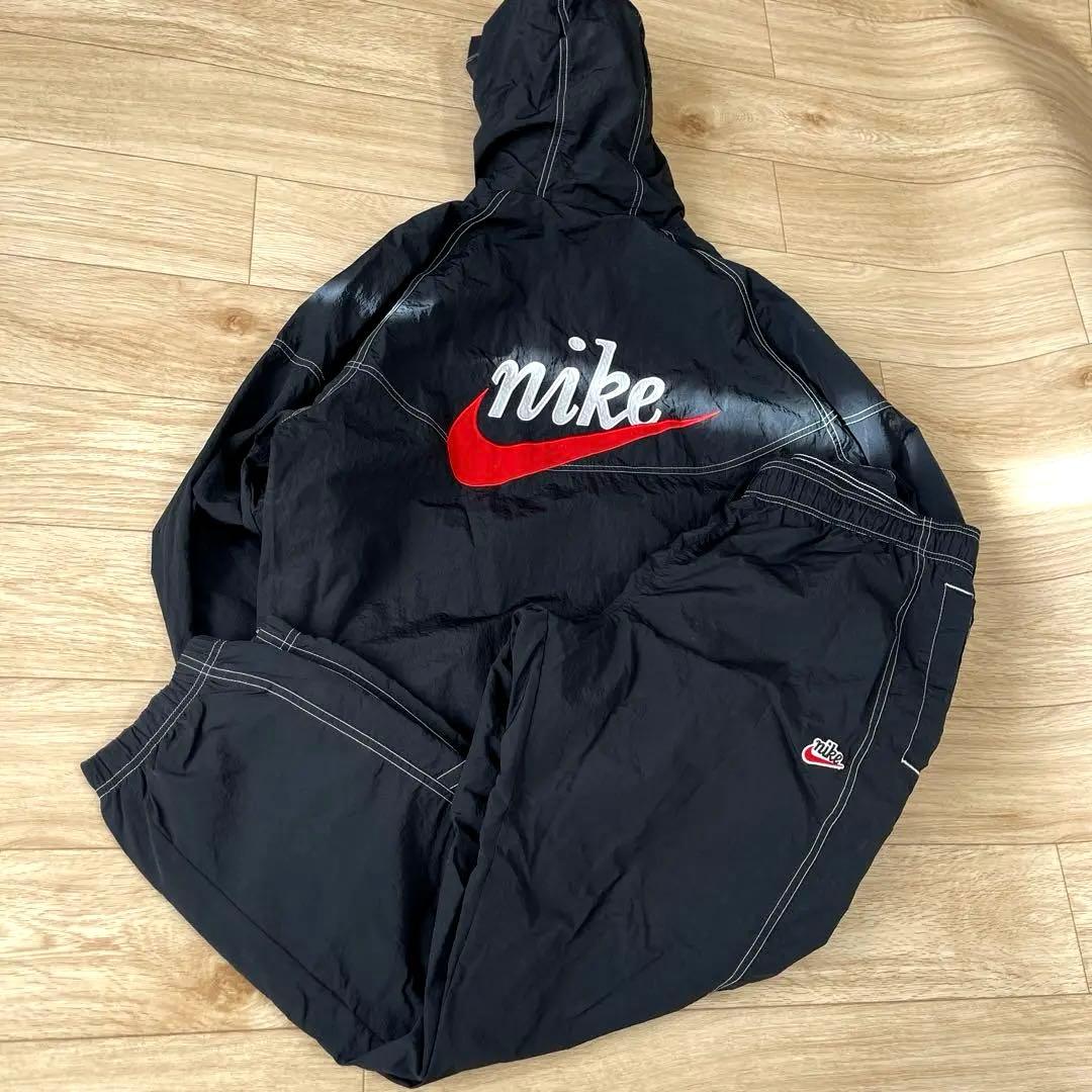 【超希少・Nissy着用モデル】NIKE セットアップ 黒　XL/XXL 超希少・Nissy着用モデル】NIKE セットアップ 黒 L/L - メルカリ