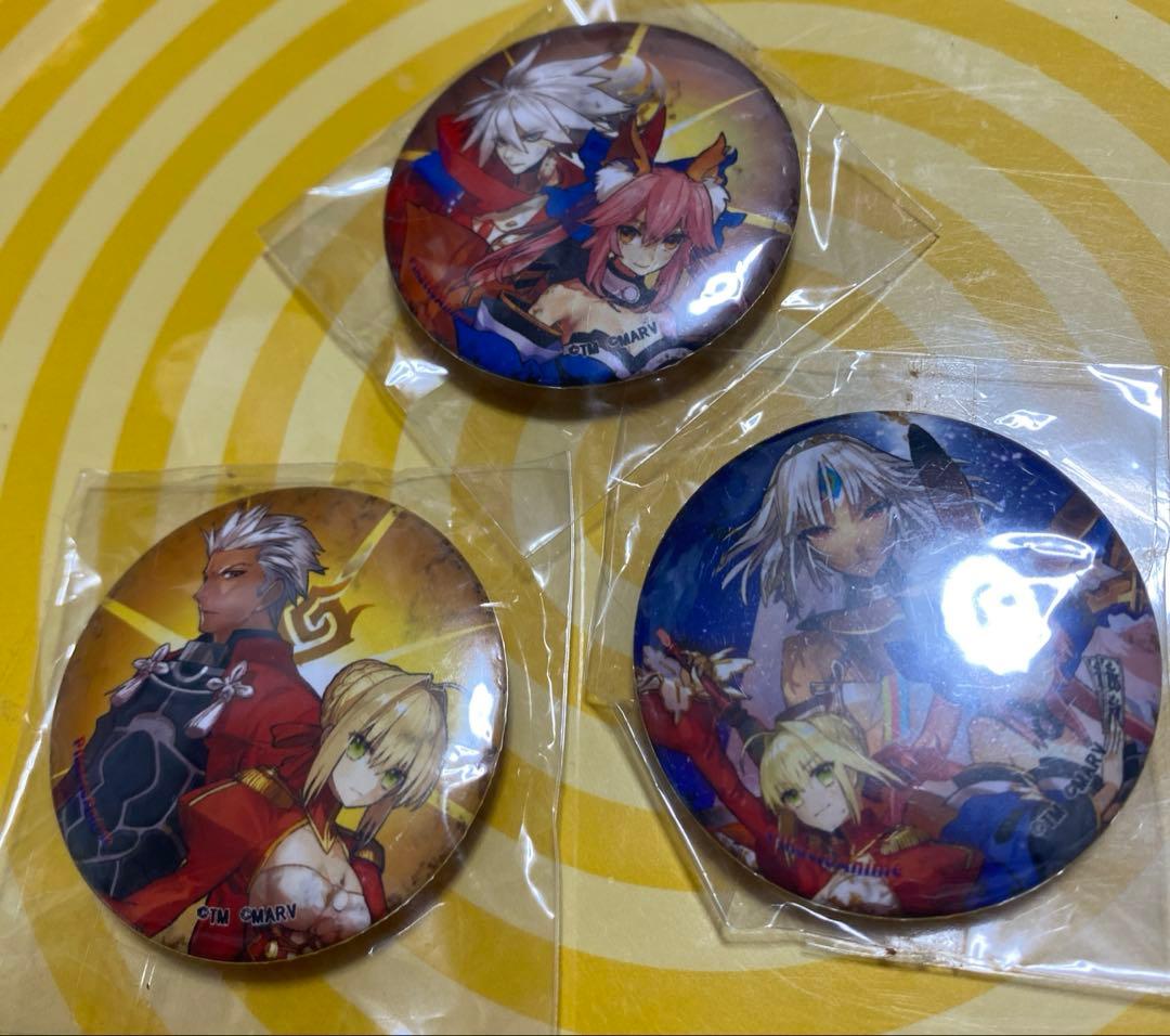 非売品 限定 Fate EXTELLA ミニ缶バッジ 3個セット - メルカリ
