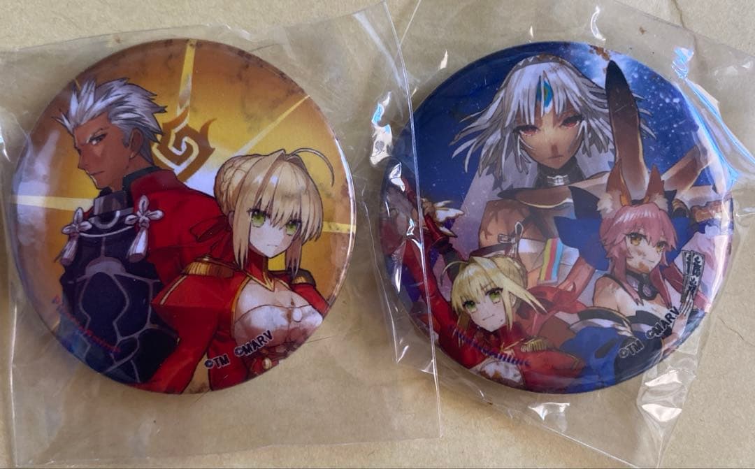 非売品 限定 Fate EXTELLA ミニ缶バッジ 3個セット - メルカリ