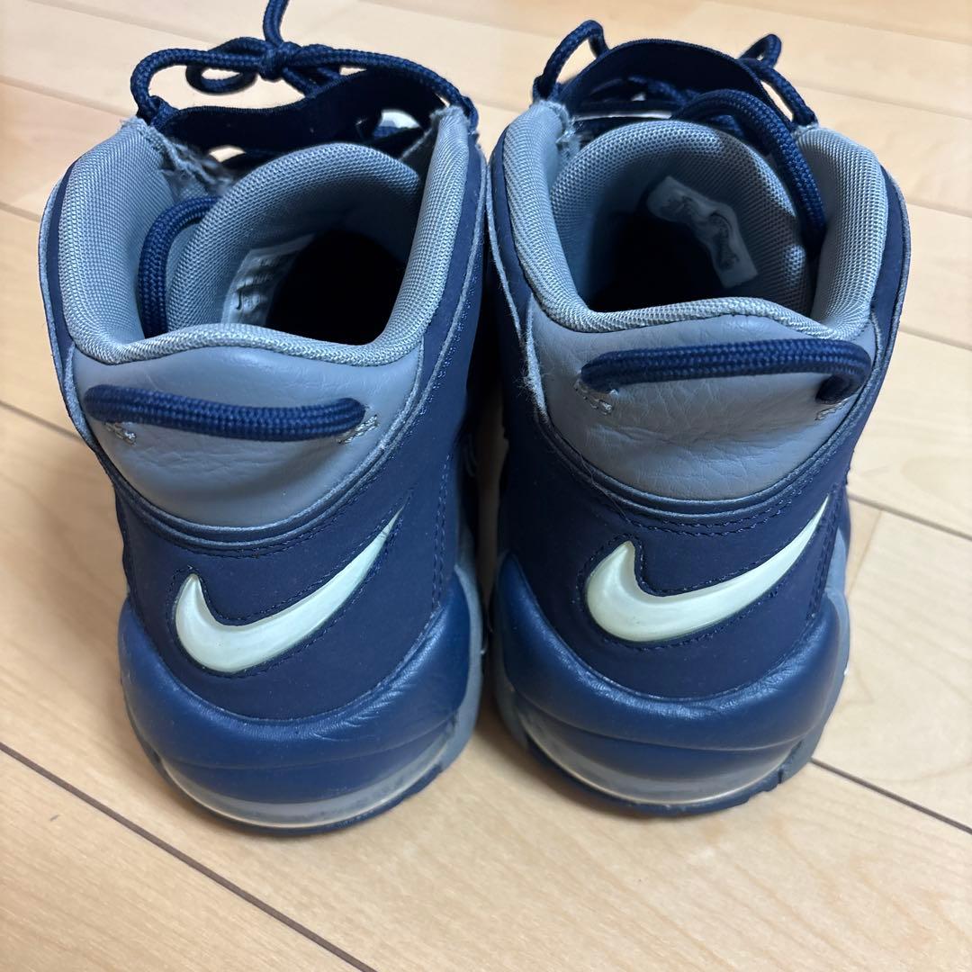 ナイキ エアモア アップテンポ クールグレー ミッドナイトネイビー
