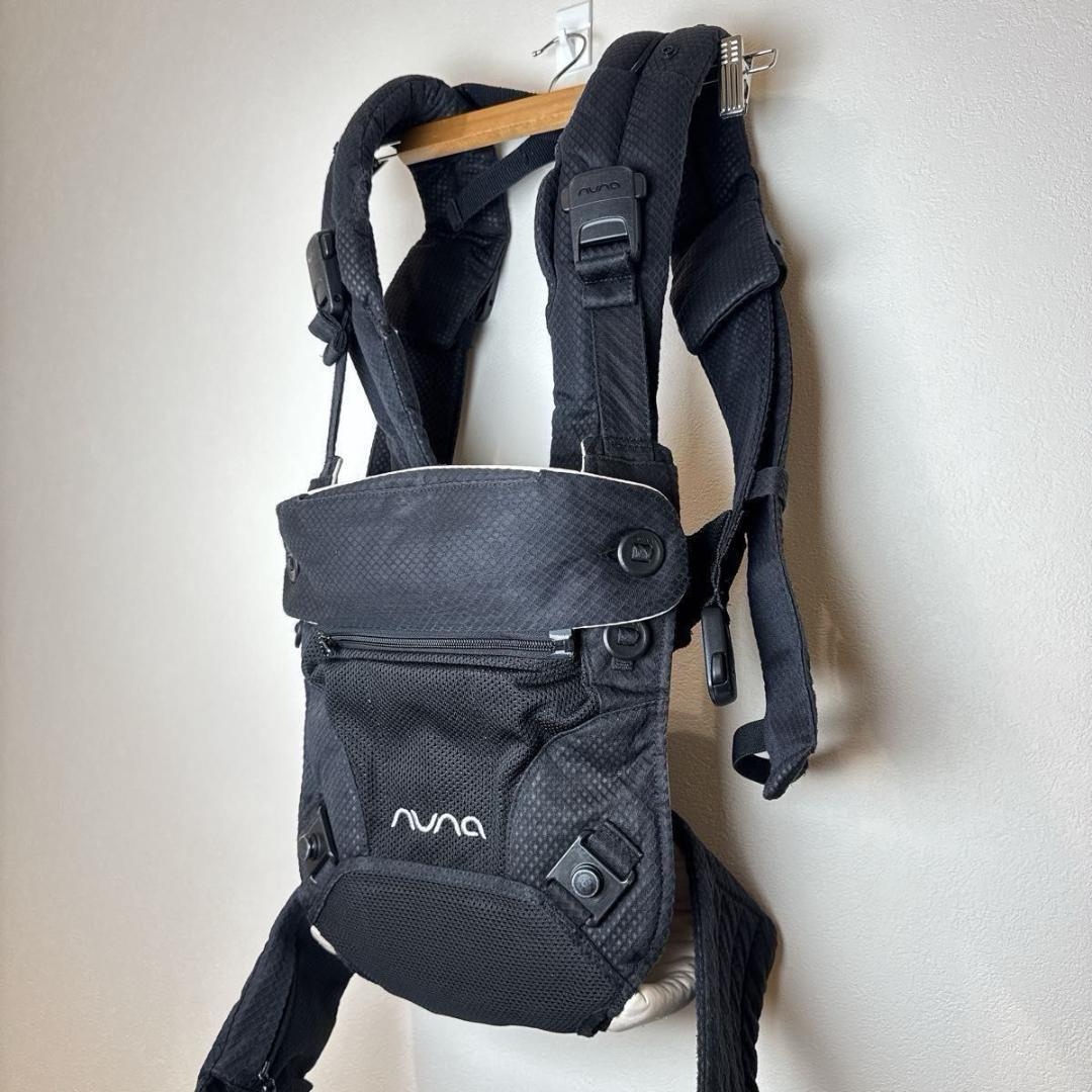 nuna cudl ヌナ カドル 抱っこ紐 ベビーキャリア キャビア（ブラック）