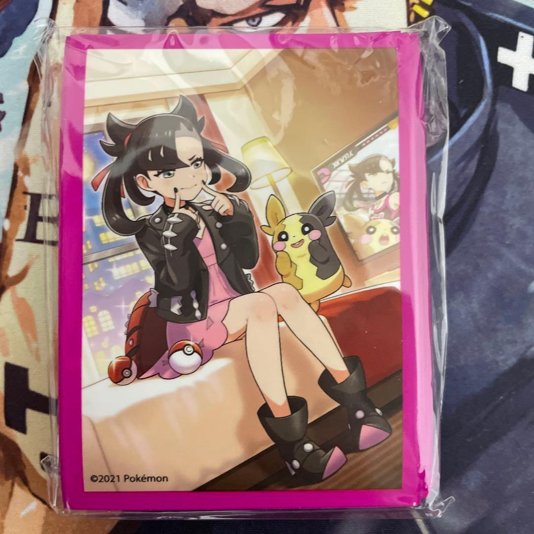 ポケモンカード 海外デッキシールド マリィの練習 未開封 スリーブ