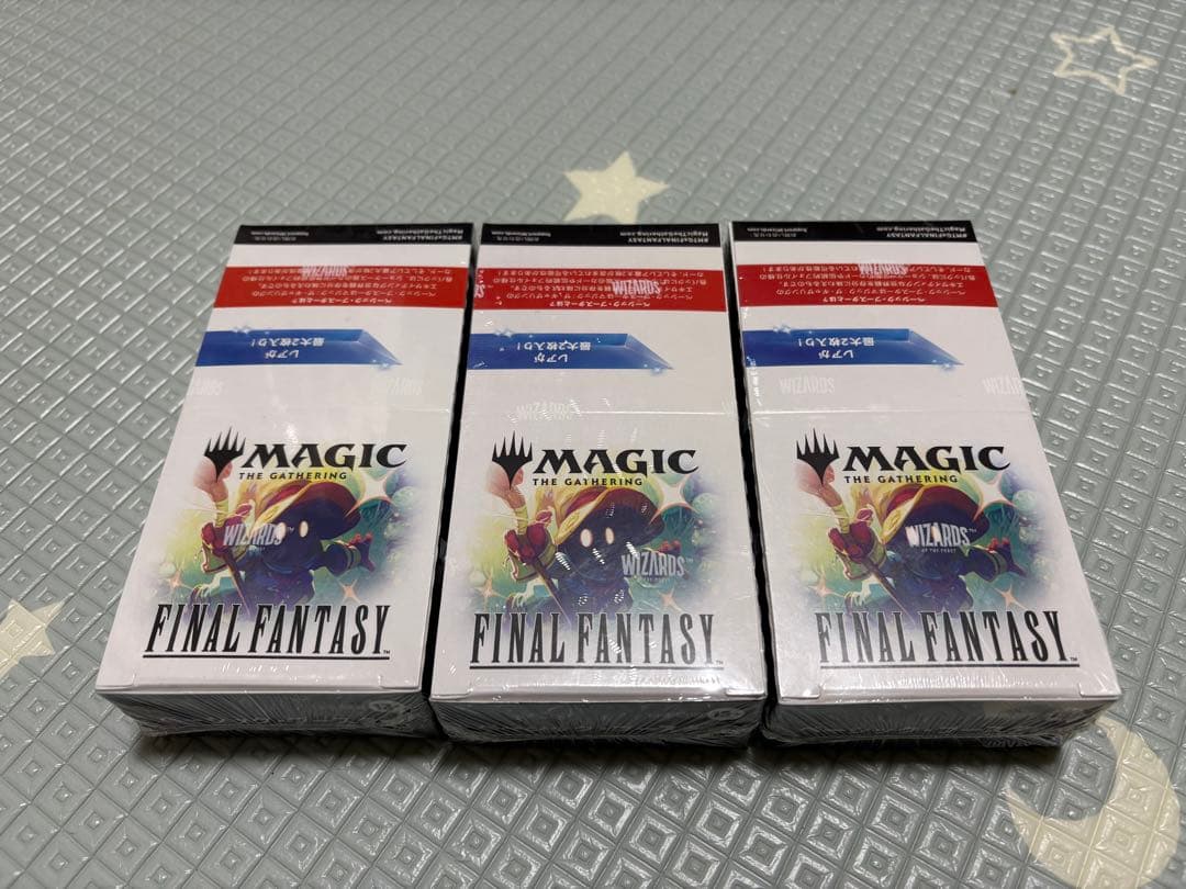 マジック：ザ・ギャザリング FF ベーシックブースター シュリンク付き3BOX ファミマ限定 FINAL FANTASY ベーシックブースター 3BOXセット