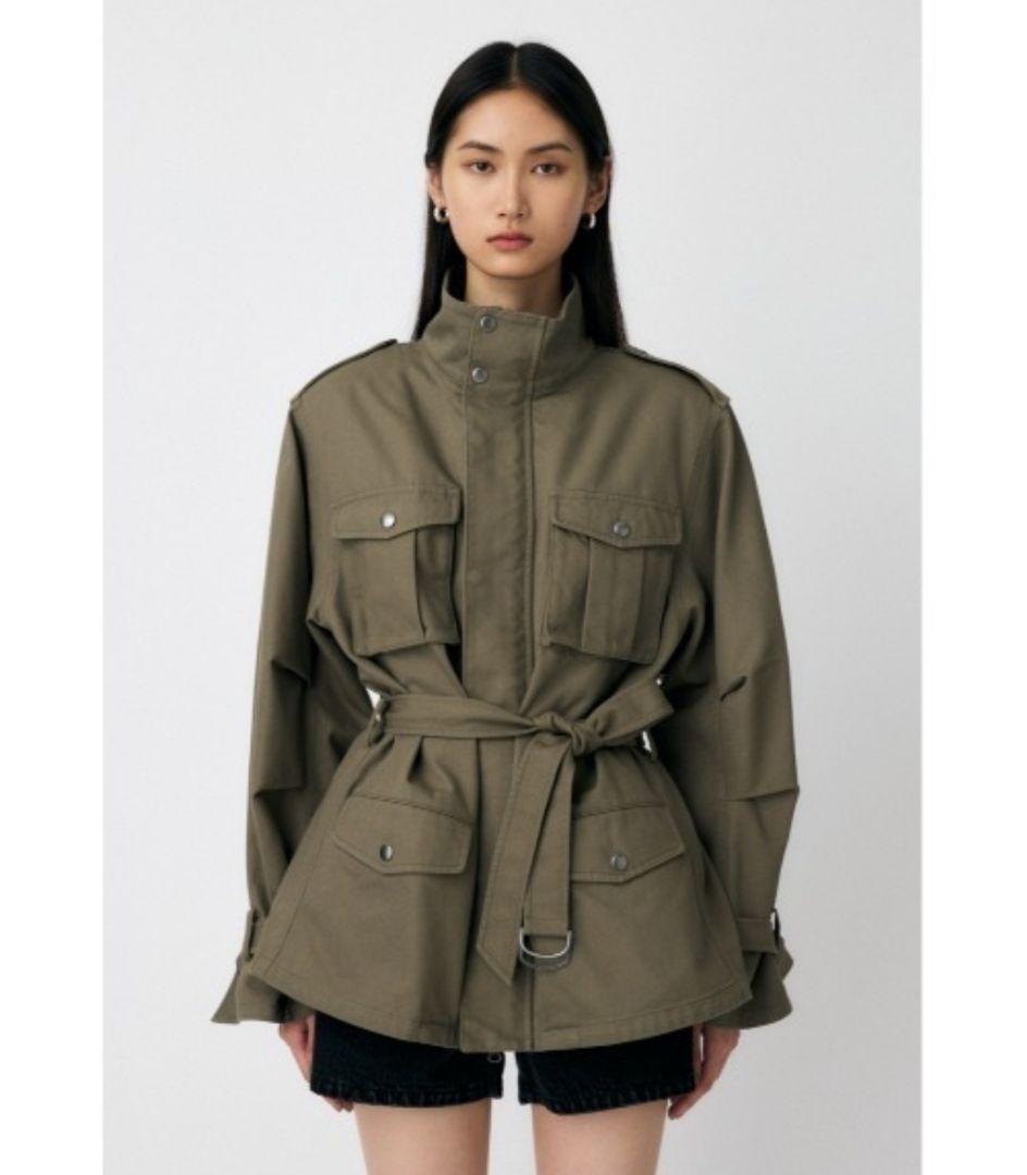 MOUSSY【25年AW新作】BELTED CARGO ジャケット