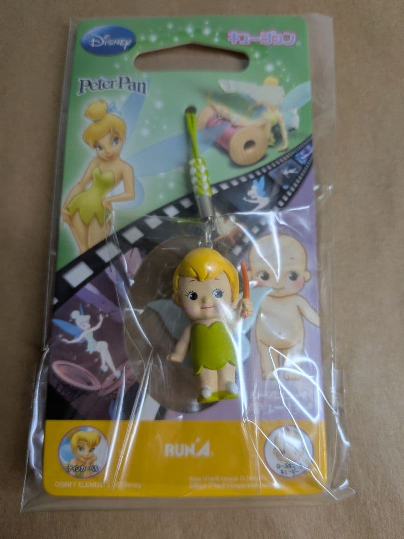 キュージョン　ディズニー根付Vol.3ティンカーベル　未開封品