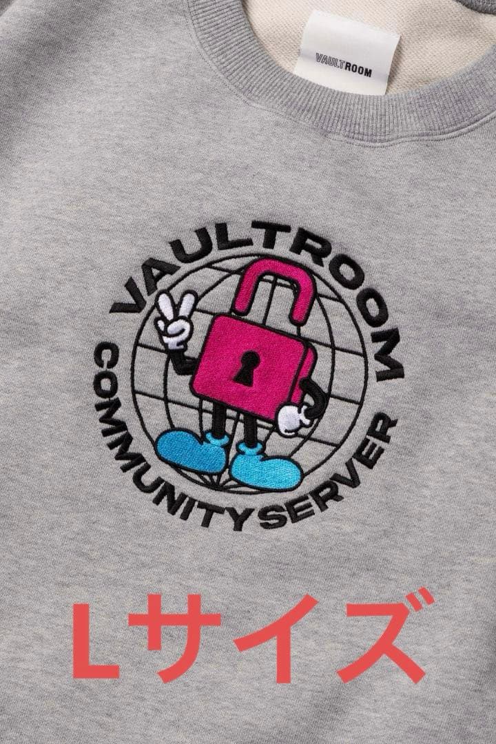 SONMIN CREWNECK GRY Lサイズ