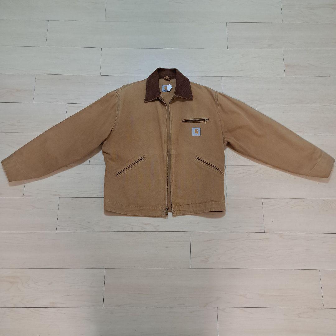 Carhartt カーハート デトロイトジャケット 裏地なし - メルカリ