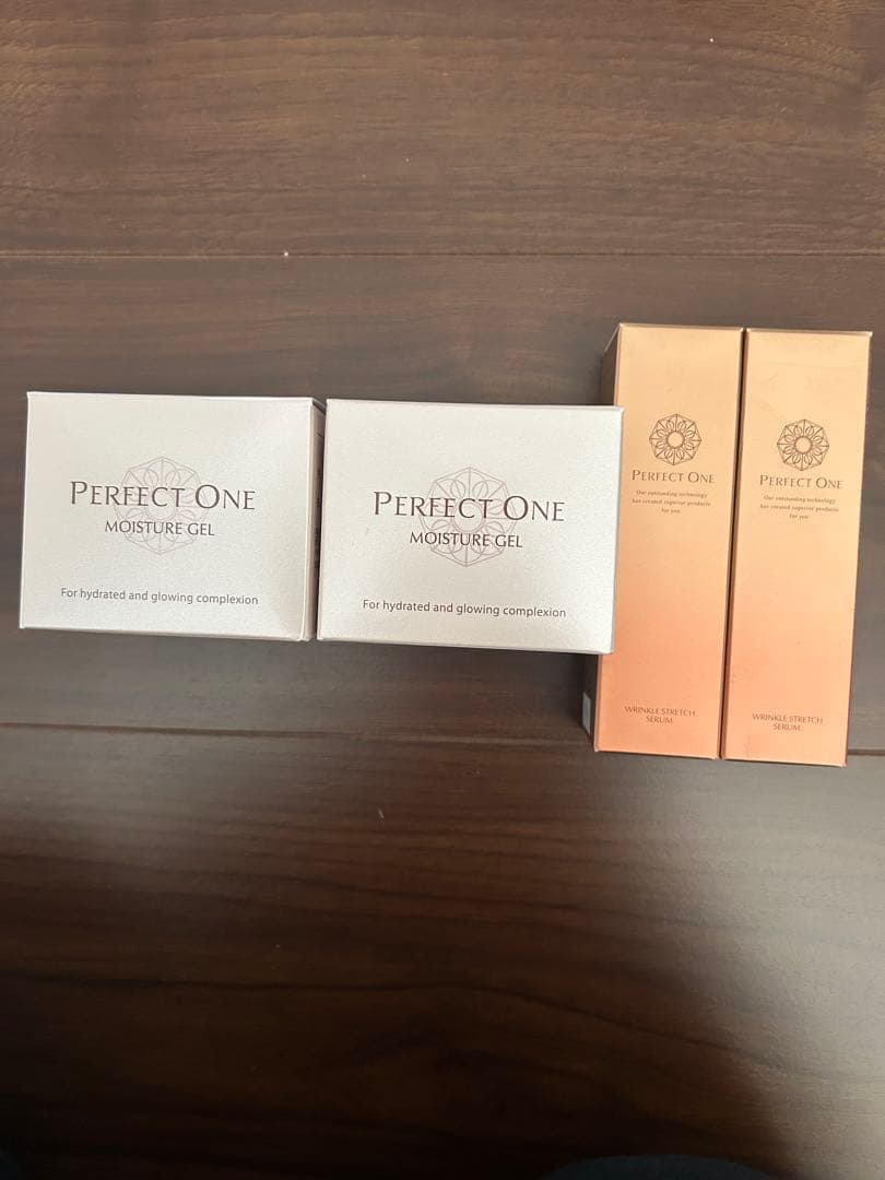 パーフェクトワン モイスチャージェル×2 薬用リンクルストレッチセラム美容液×2