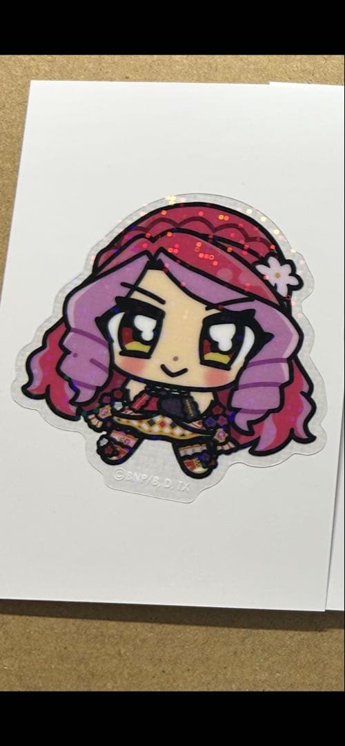 アイカツスターズ エルザフォルテ あにゃステッカー - メルカリ