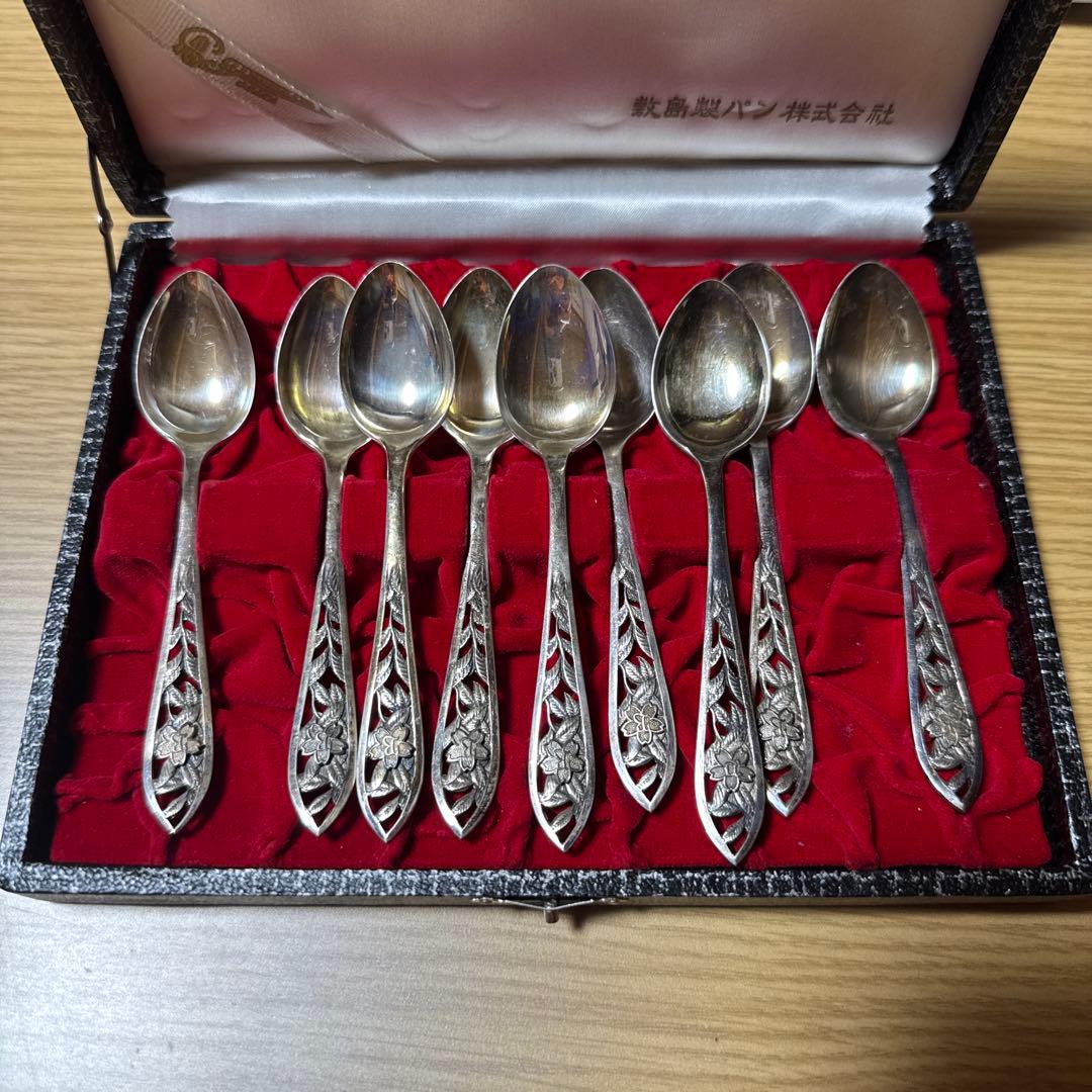 スプーン9本　シルバー950など 銀　総重量155g