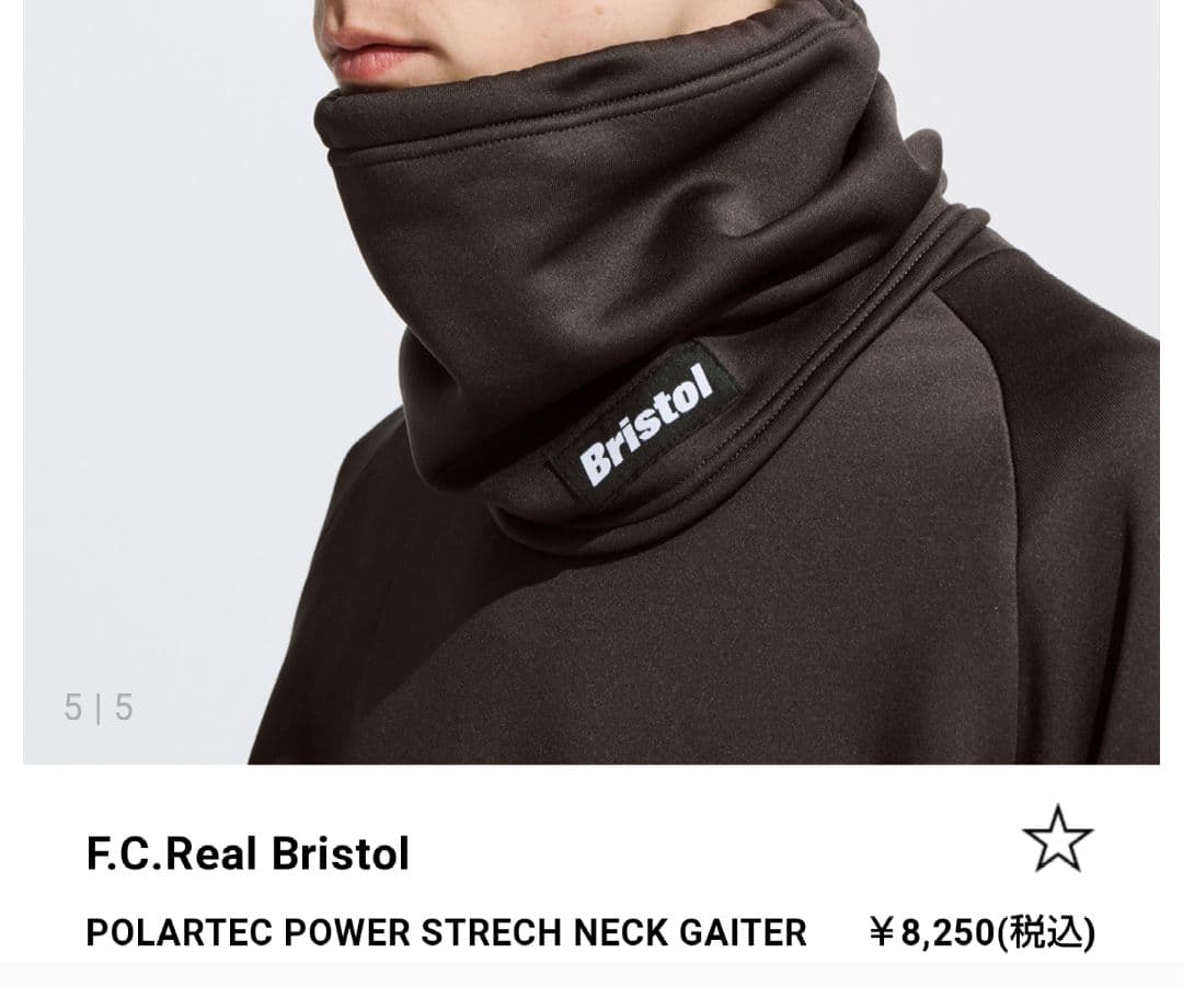 FCRB-232063 F.C.Real Bristol ネックウォーマー - メルカリ