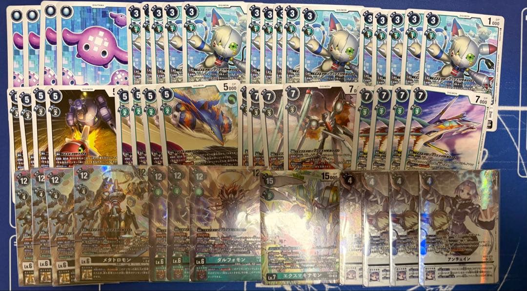 パラレル多数】エクスマキナモンデッキパーツまとめ売りセット