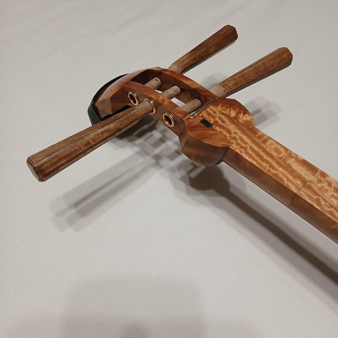 貴重　極上　白紅木三味線　東さわり　完全メンテナンス済