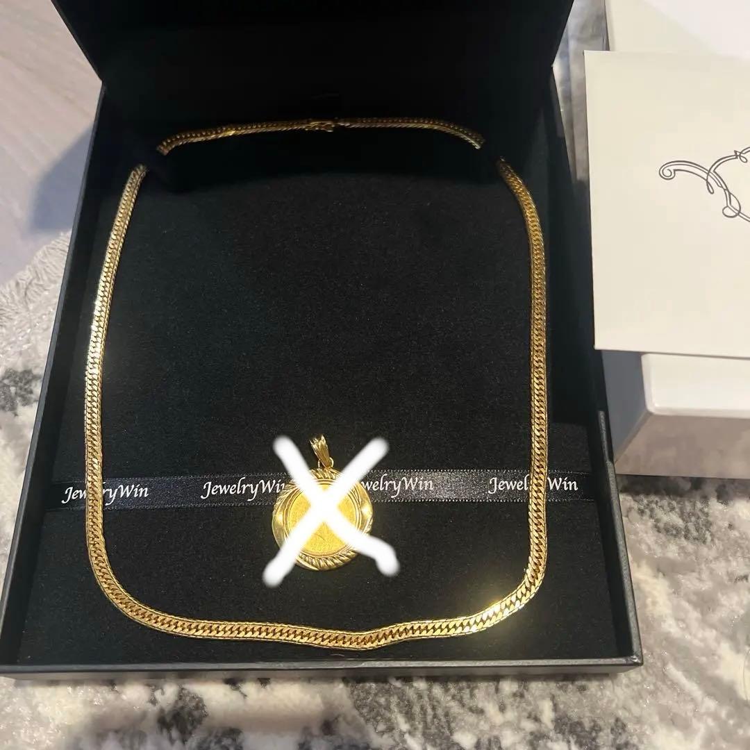 k18 喜平　Mカットトリプル　33.5g 55㎝