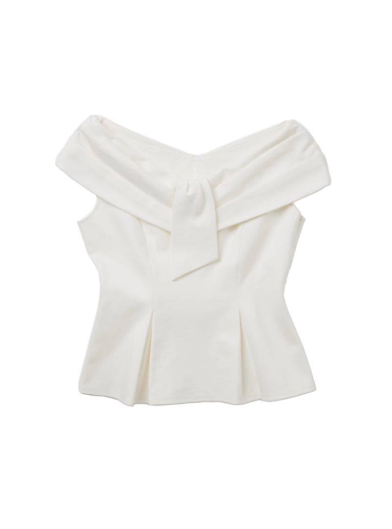 トップス Her lip to Lily Shawl Peplum Top