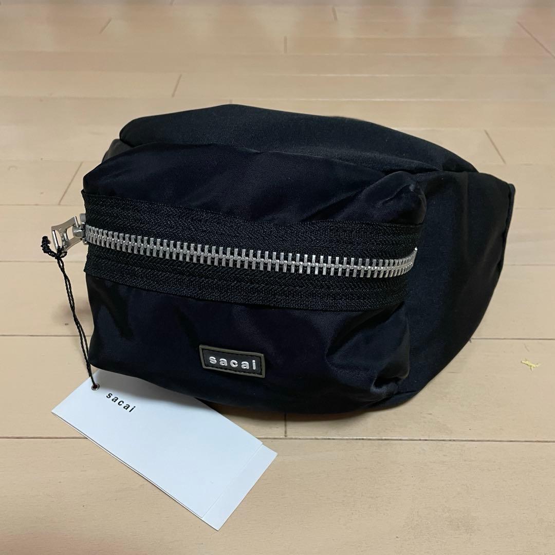 s*6様 sacai Pocket Bum Bag ブラック