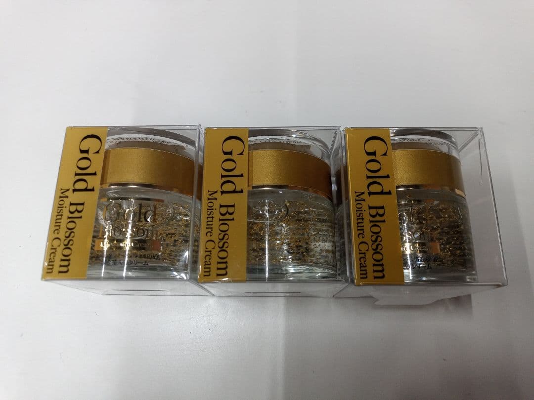 Gold Blossom　保湿クリーム　純金箔入りクリーム　金箔入保湿クリーム