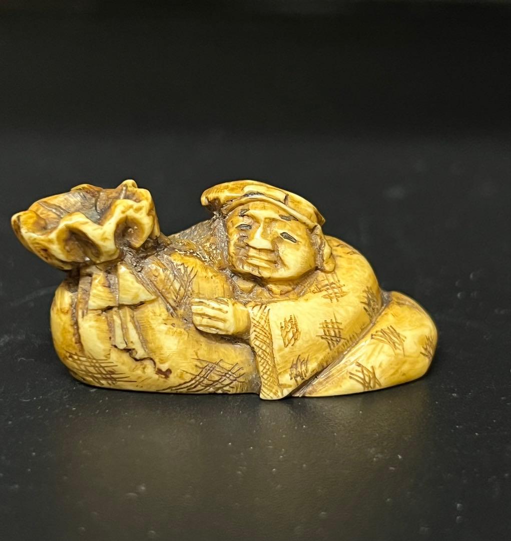 根付，時代物　重さ：15g