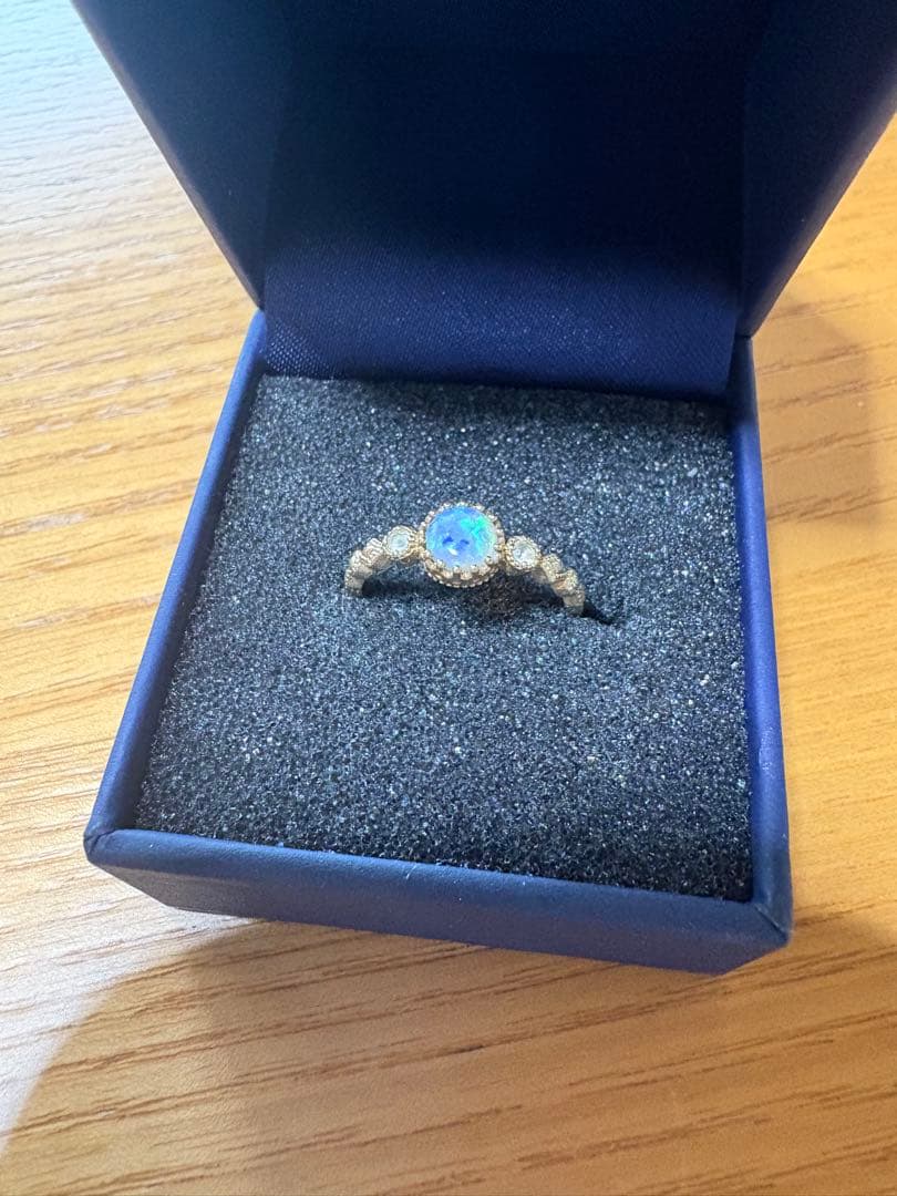 オパールリング ゴールド