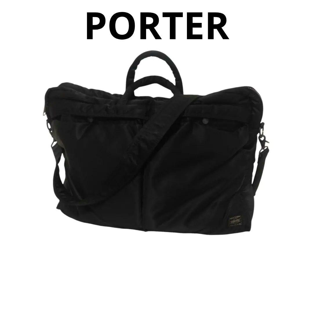 美品ポーター タンカー 2way ブリーフケース A4 通勤 ブラック 大容量 楽天市場】ポーター タンカー 2WAYブリーフケース 622-79311 PORTER