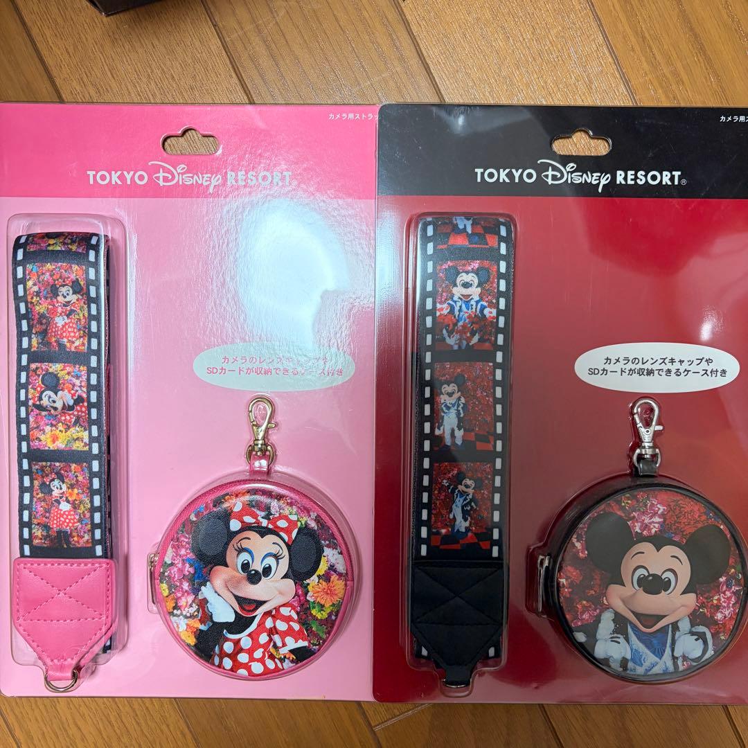 イマジニングザマジック カメラストラップ ミッキー ミニー - メルカリ