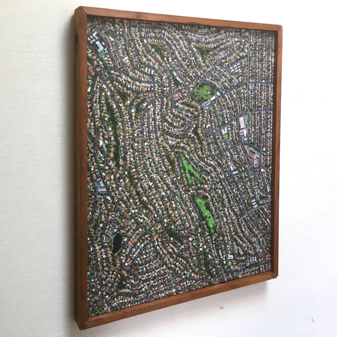 オリジナル絵画作品《Satellite Imagery No. 20》