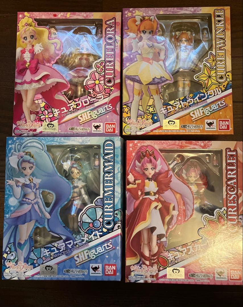 S.H.Figuarts フィギュアーツ プリンセスプリキュア 4体セット