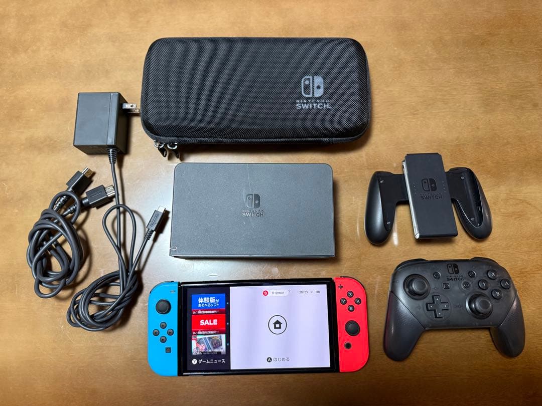 ふ*じ様 Nintendo Switch 有機EL プロコン、ケースセット - メルカリ