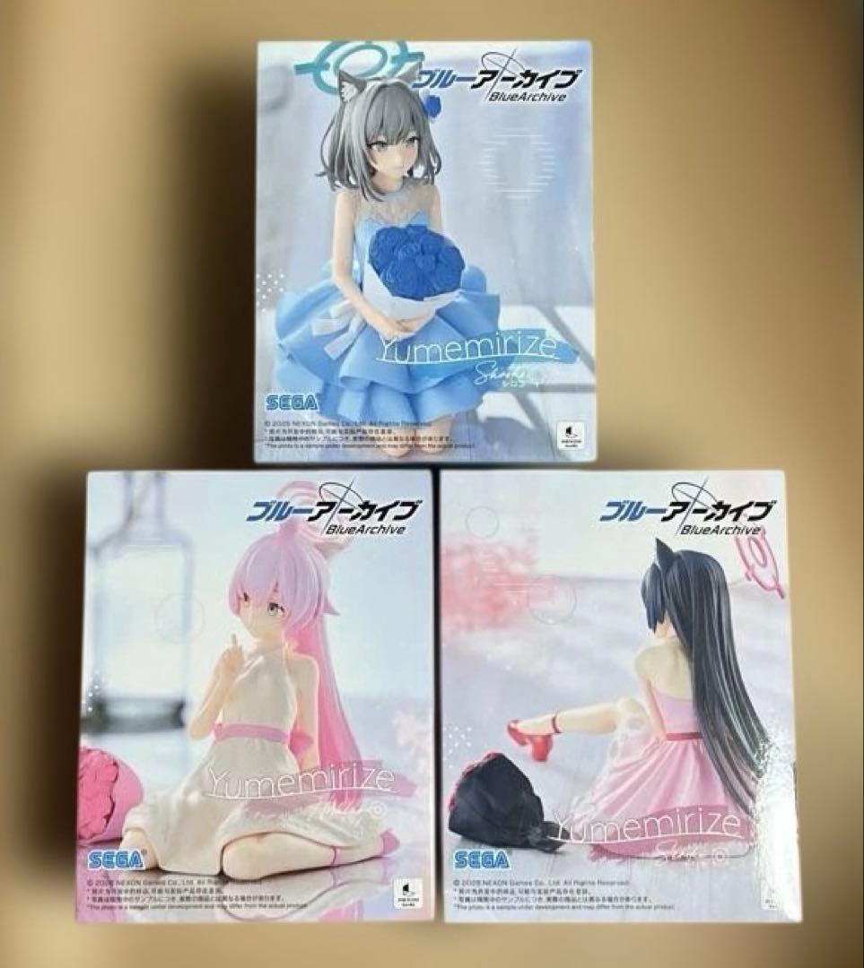 ブルーアーカイブ Yumemirize シロコ セリカ ホシノ 3種セット - メルカリ