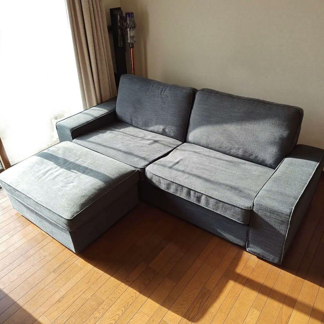 【3月処分します】IKEA イケア　KIVIK シーヴィク オットマンのみ 楽天市場】[IKEA/イケア/通販]KIVIK シーヴィク オットマン 収納付き