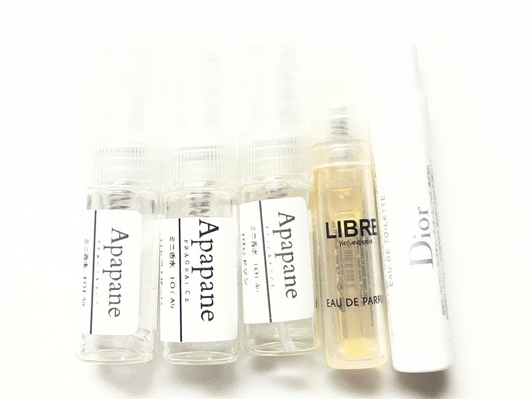Apapane & Libre & Dior お試し 香水セット