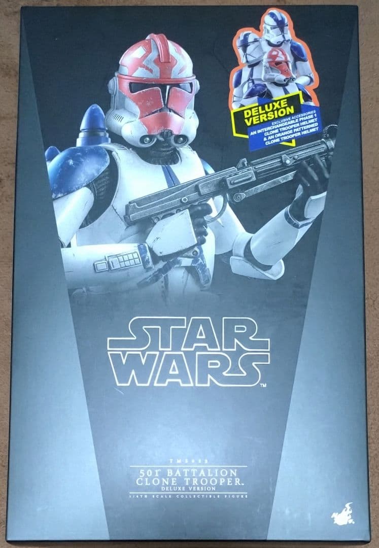 ホットトイズ　スターウォーズ　クローントルーパー　501大隊 デラックス版