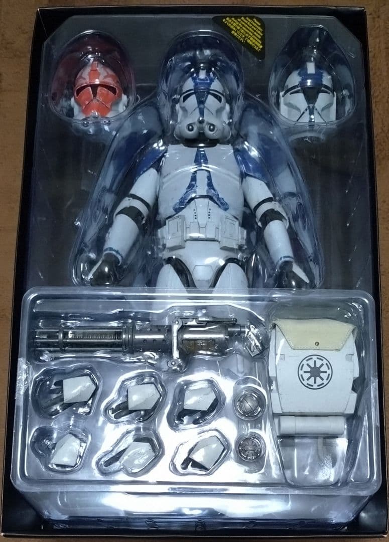 ホットトイズ スターウォーズ クローントルーパー 501大隊 デラックス