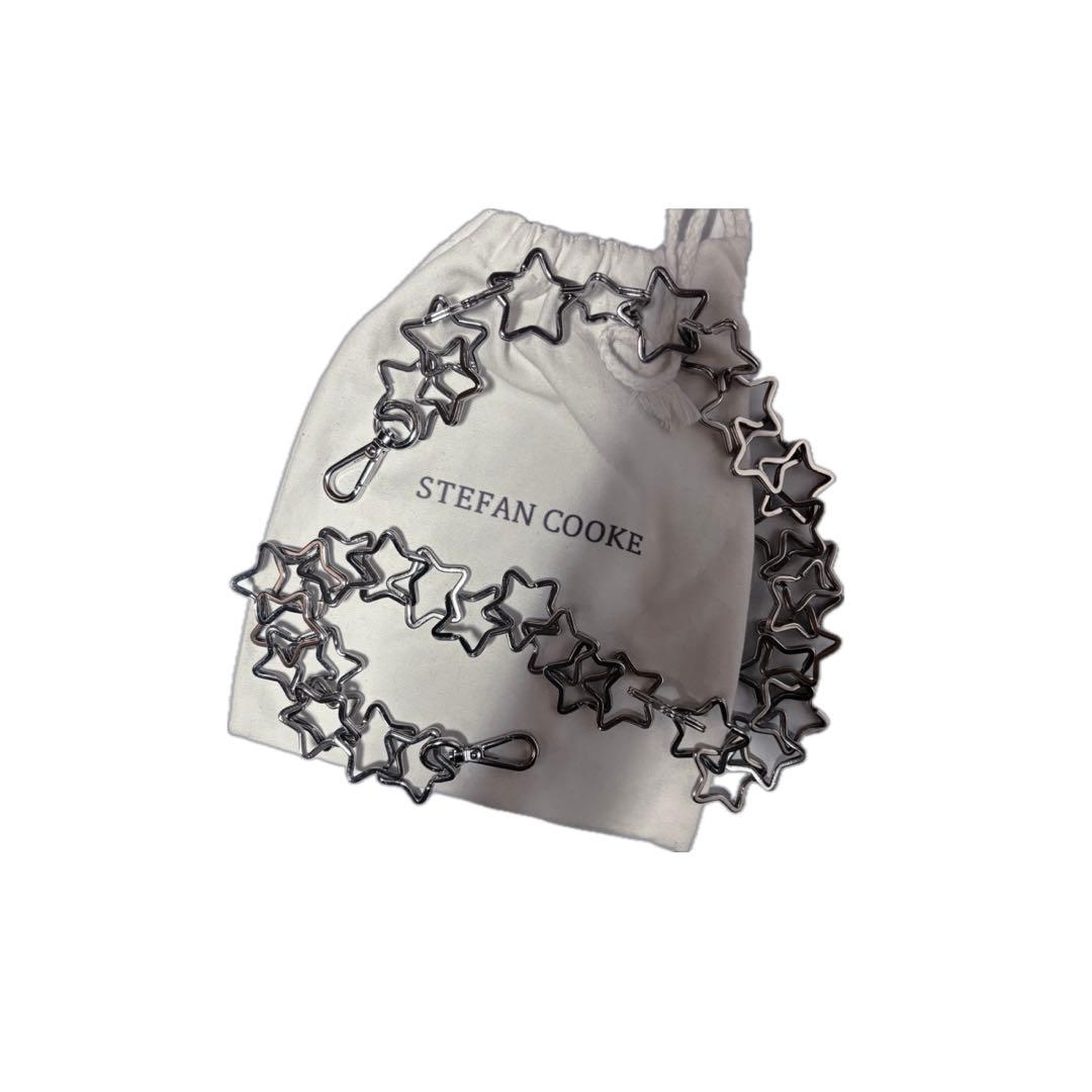 《stefan cooke》star wallet chain 袋付き