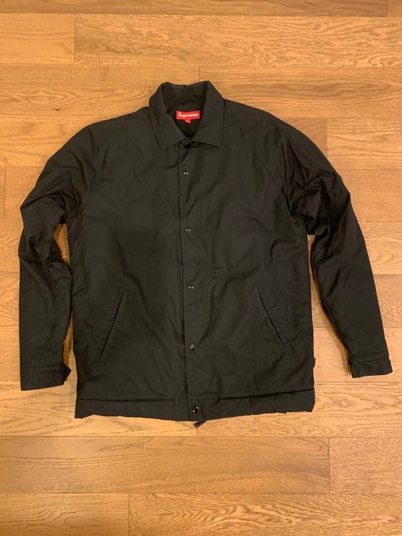 Supreme フェイクファーコーチジャケット 黒 L 2006〜2007年頃