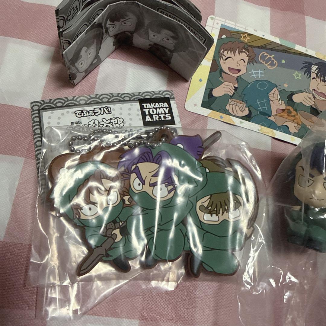 ガチャ 忍たま乱太郎 立花仙蔵 食満留三郎 中在家長次 潮江文次郎 善