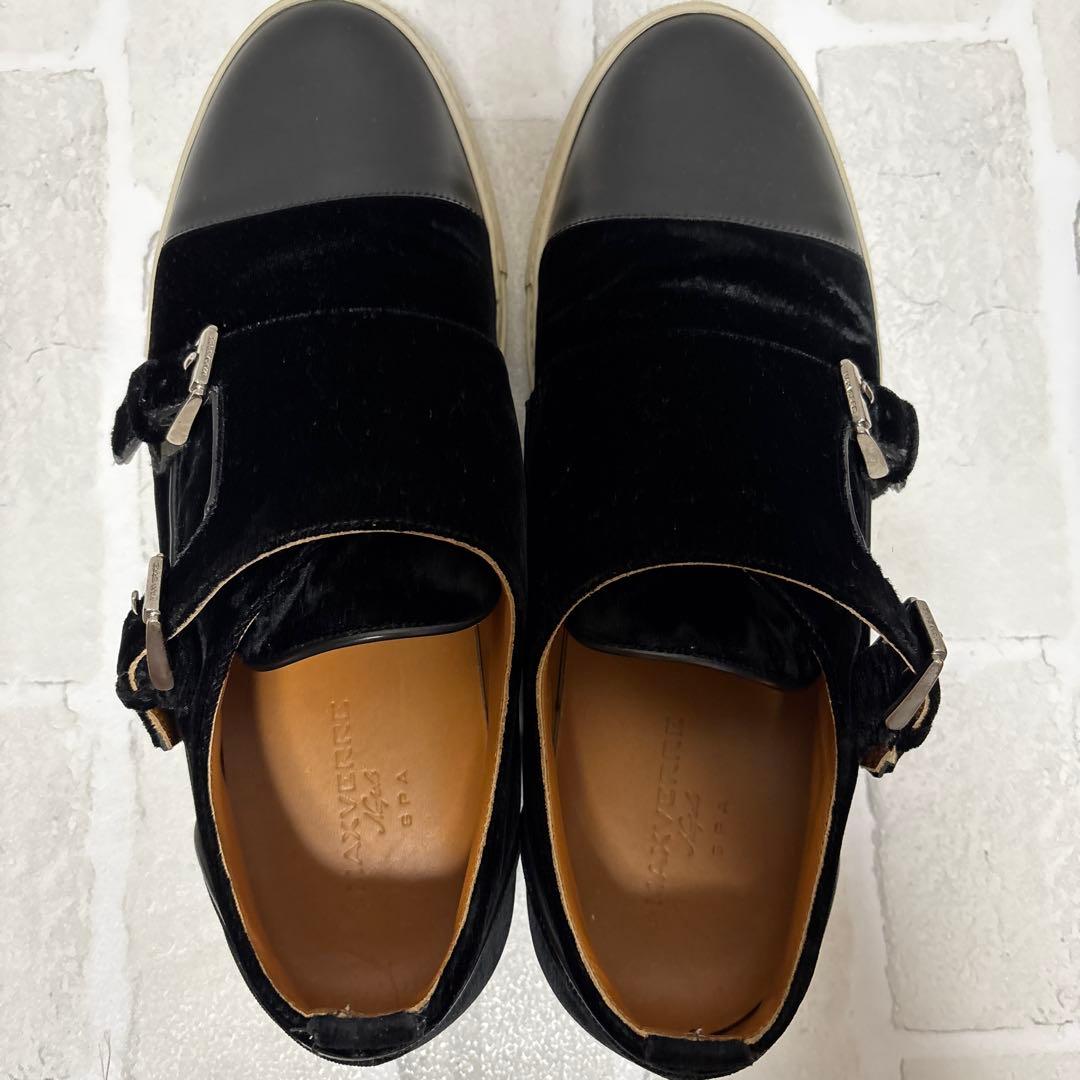 Maxverre 【マックスヴェッレ】 ダブルモンク ブラック 約26.5cm