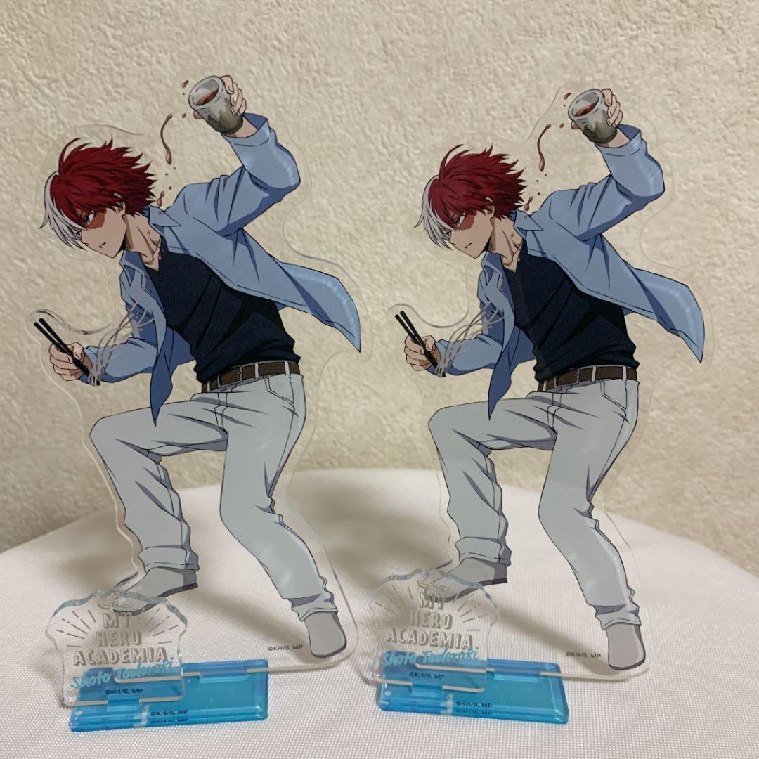 轟焦凍 アクリルスタンド 夏 そば セット 2体 轟焦凍 アクスタセット