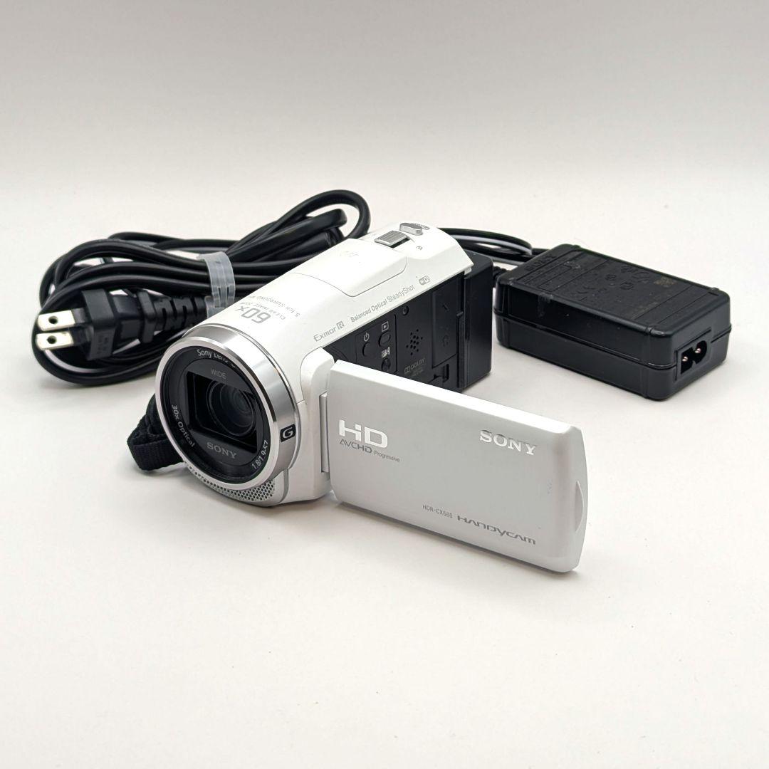 SONY HDR-CX680 ホワイト