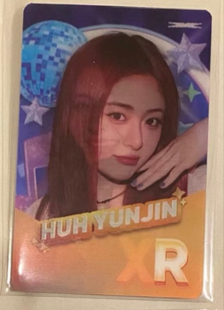 LESSERAFIM ユンジン rhythm hive レンチキュラートレカ