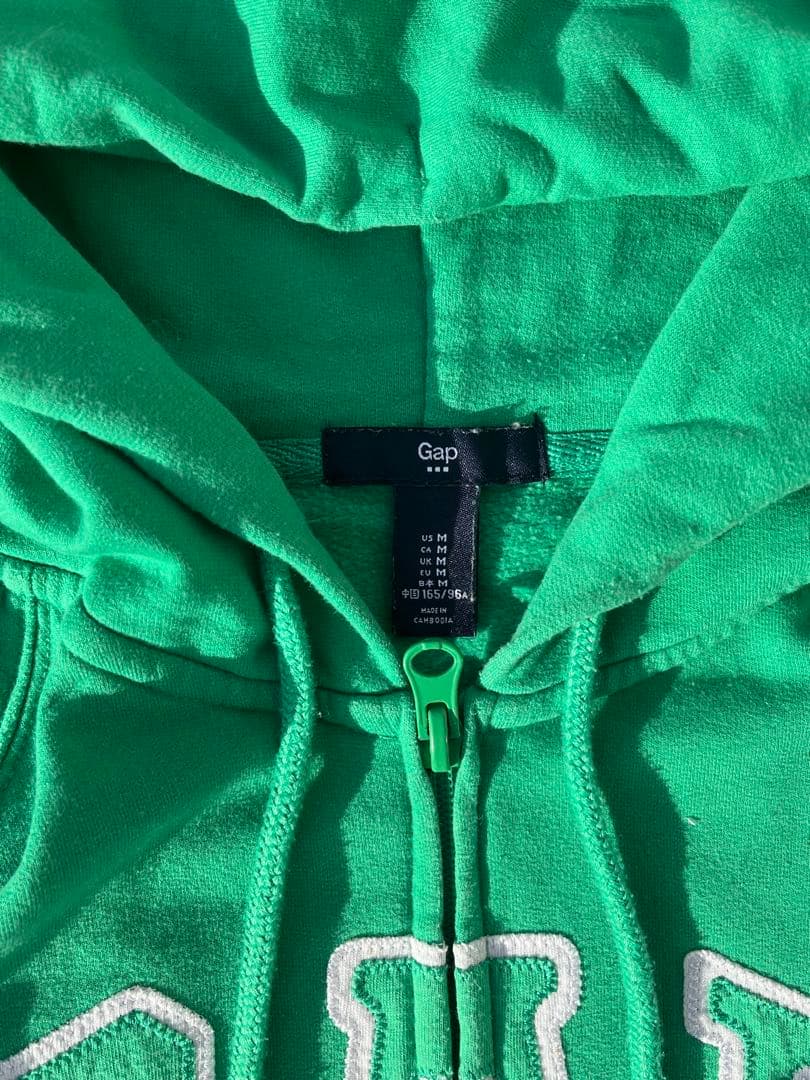 00s old gap 希少グリーンフェード 短丈 y2k シティー ボーイ短丈