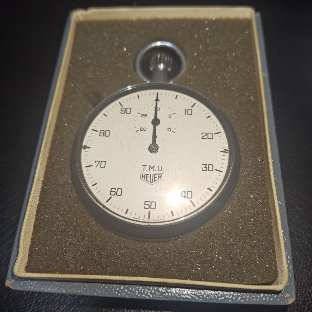 HEUER ストップウォッチ アナログ