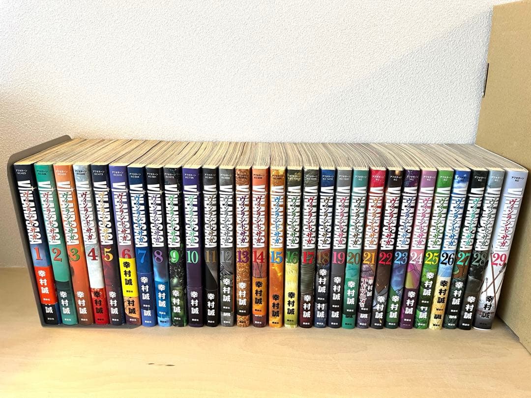 ヴィンランド・サガ　全29巻セット 全巻セット】ヴィンランド・サガ 1-29巻(完結)/幸村誠 - メルカリ