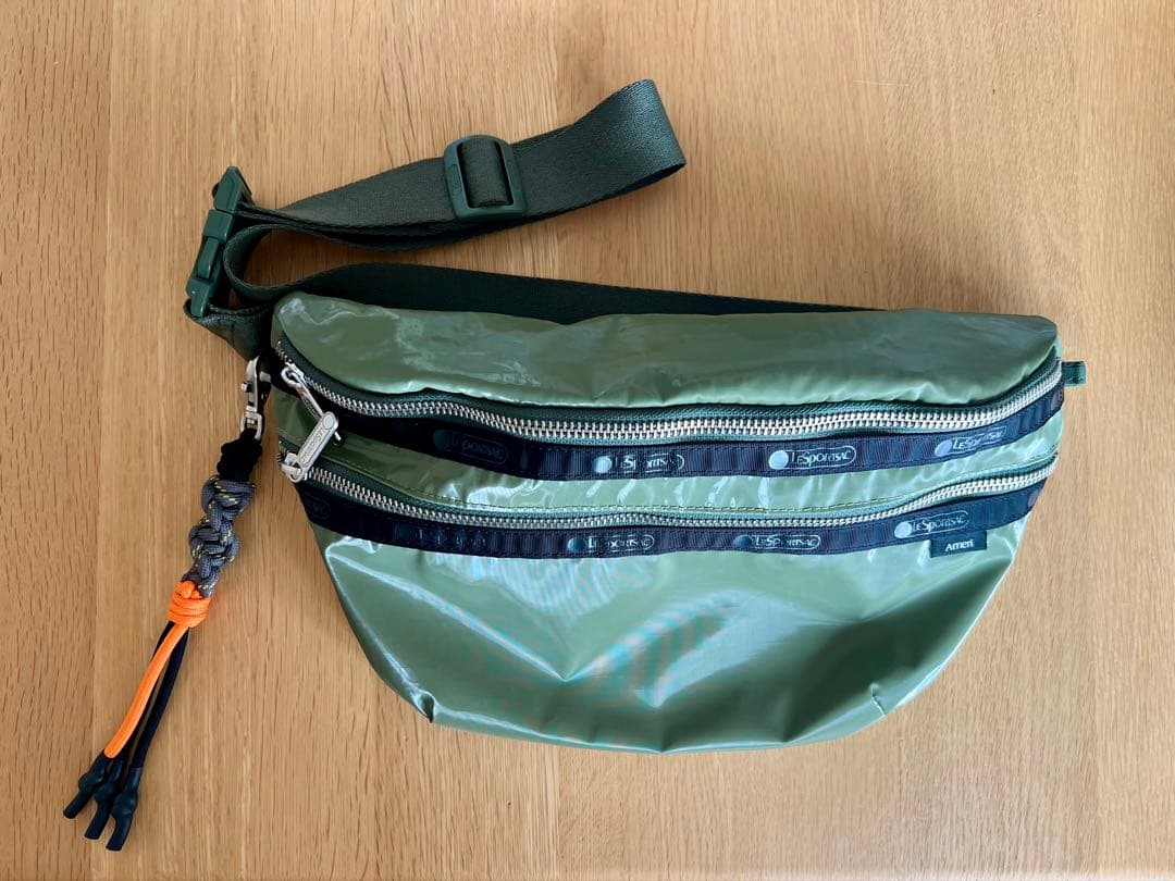 Ameri ×レスポートサック コラボ ブラック ボディバッグ・ウエストポーチ