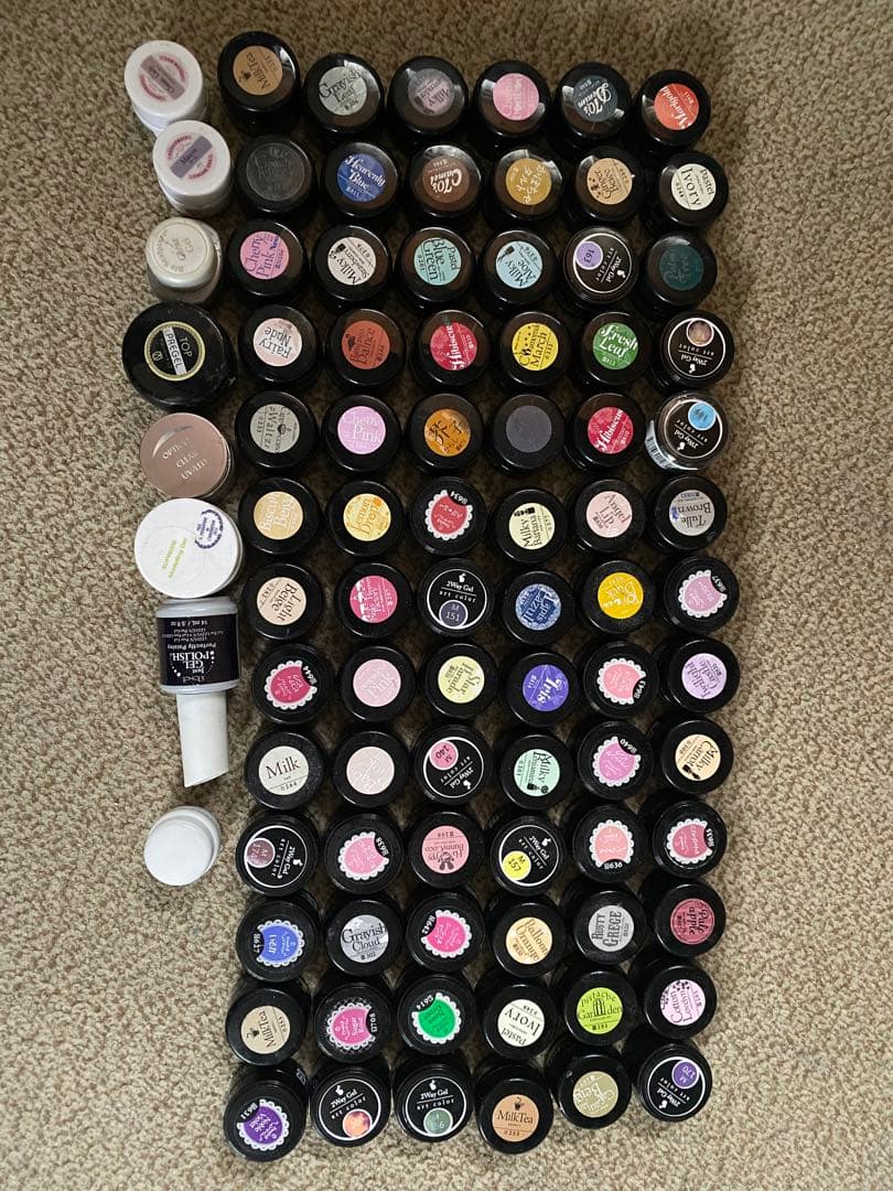 カラージェル 86点セット おまけ付き