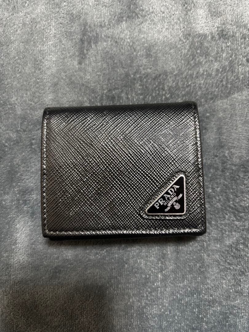 最終価格　PRADAプラダ/トライアングルロゴケース